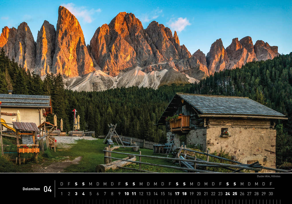 Weitere Ansicht: Dolomiten Premiumkalender 2027