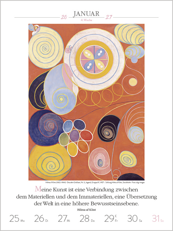 Weitere Ansicht: Literaturkalender Kunst 2027