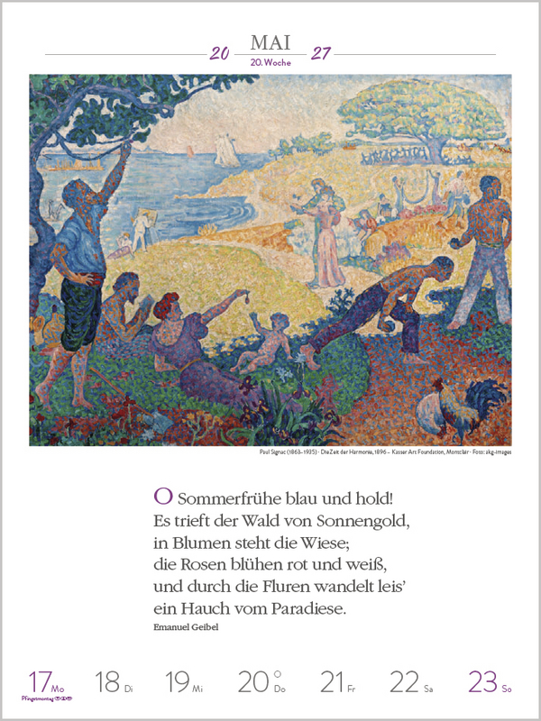 Weitere Ansicht: Literaturkalender Kunst 2027