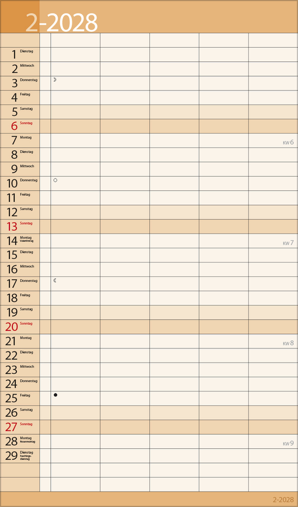 Weitere Ansicht: Familientimer 18 Monate 2027/2028