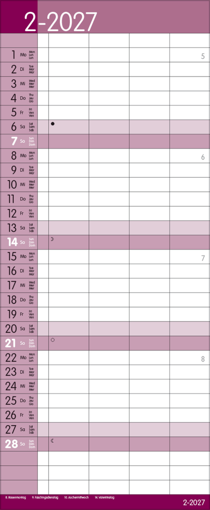 Weitere Ansicht: Family Timer Malve 2027