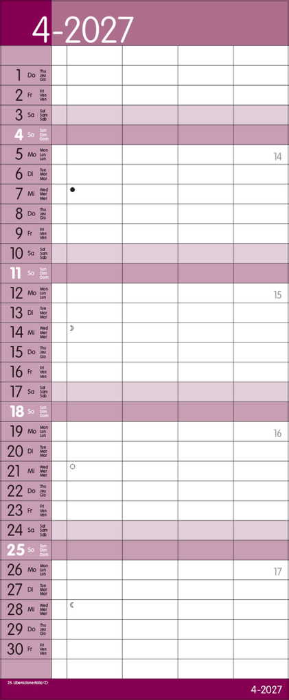 Weitere Ansicht: Family Timer Malve 2027