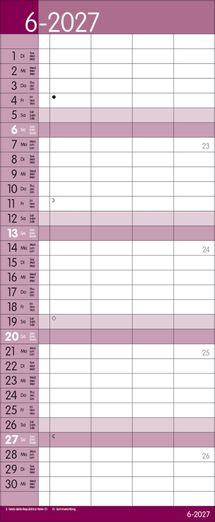 Weitere Ansicht: Family Timer Malve 2027