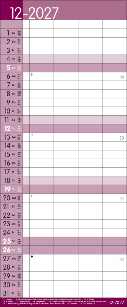 Weitere Ansicht: Family Timer Malve 2027