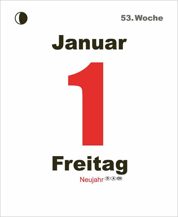 Weitere Ansicht: Tages-Abreisskalender 2027