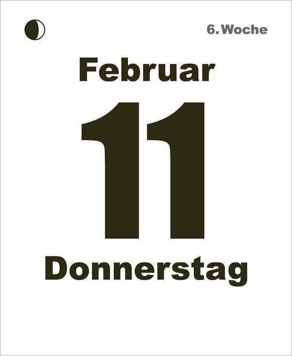Weitere Ansicht: Tages-Abreisskalender 2027