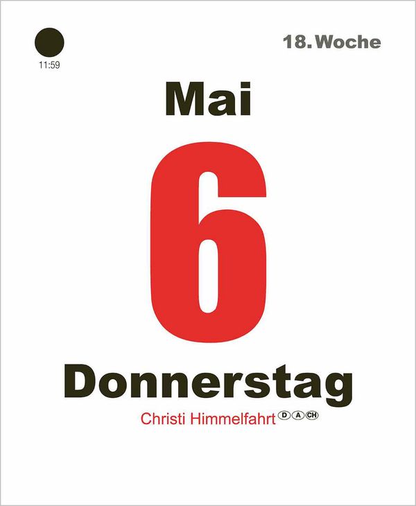 Weitere Ansicht: Tages-Abreisskalender 2027