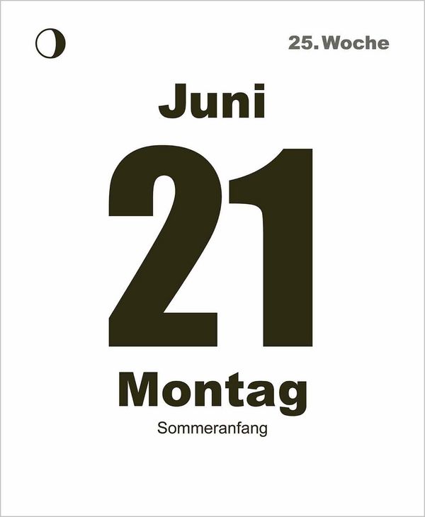 Weitere Ansicht: Tages-Abreisskalender 2027