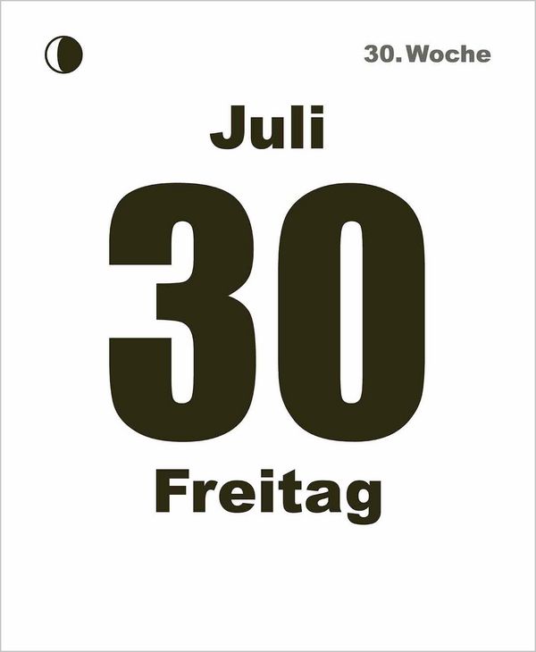 Weitere Ansicht: Tages-Abreisskalender 2027
