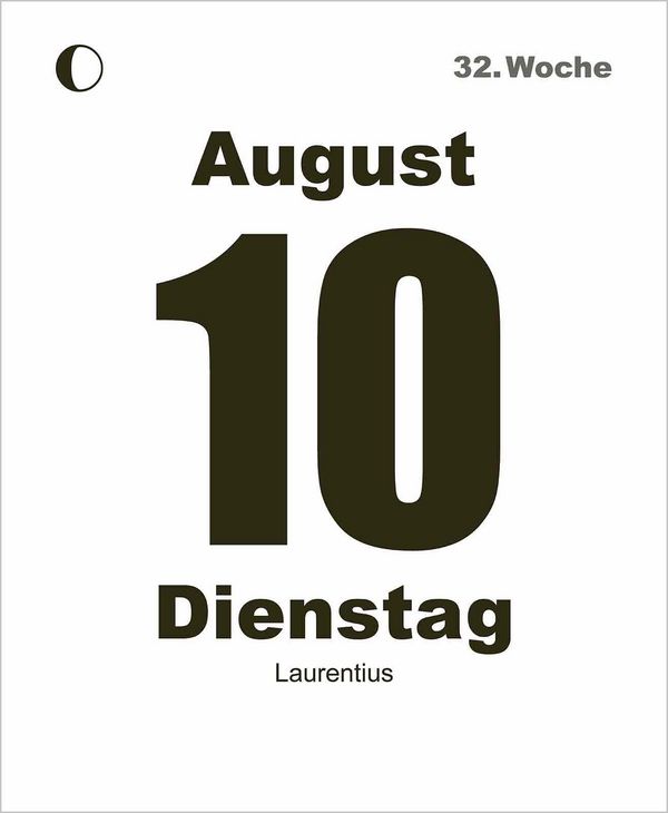 Weitere Ansicht: Tages-Abreisskalender 2027