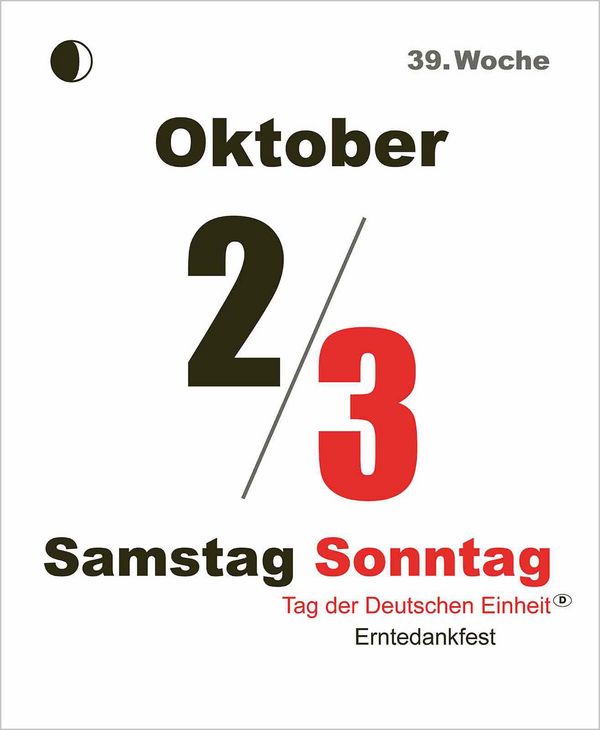 Weitere Ansicht: Tages-Abreisskalender 2027