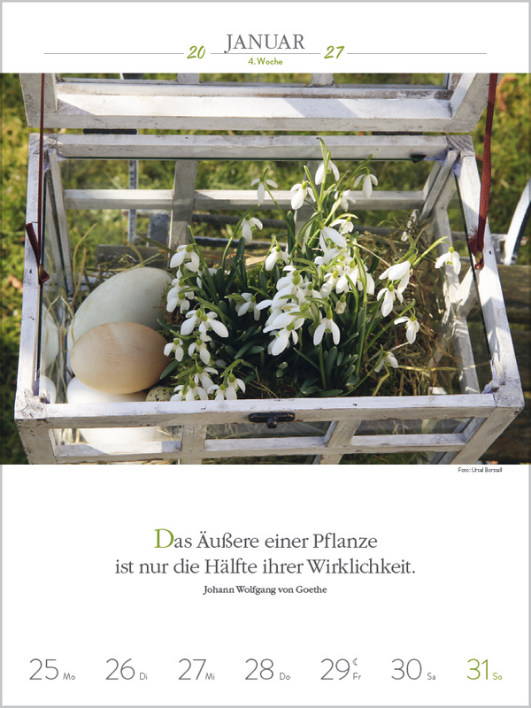 Weitere Ansicht: Literaturkalender Gartenlust 2027