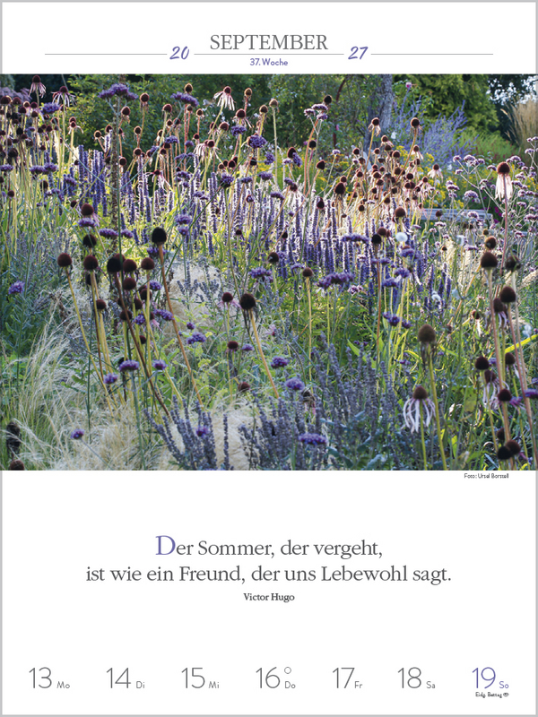 Weitere Ansicht: Literaturkalender Gartenlust 2027