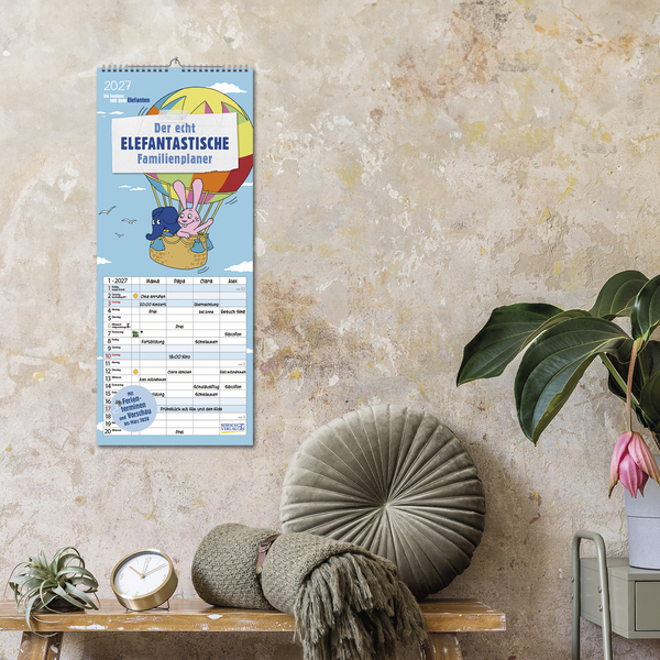 Weitere Ansicht: Der echt elefantastische Familienplaner 2027
