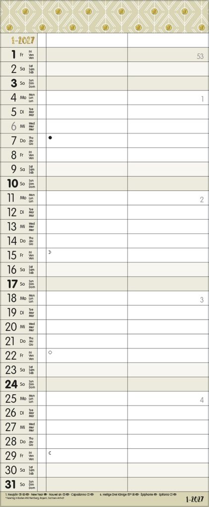 Weitere Ansicht: My Timer - Glamour your Time 2027