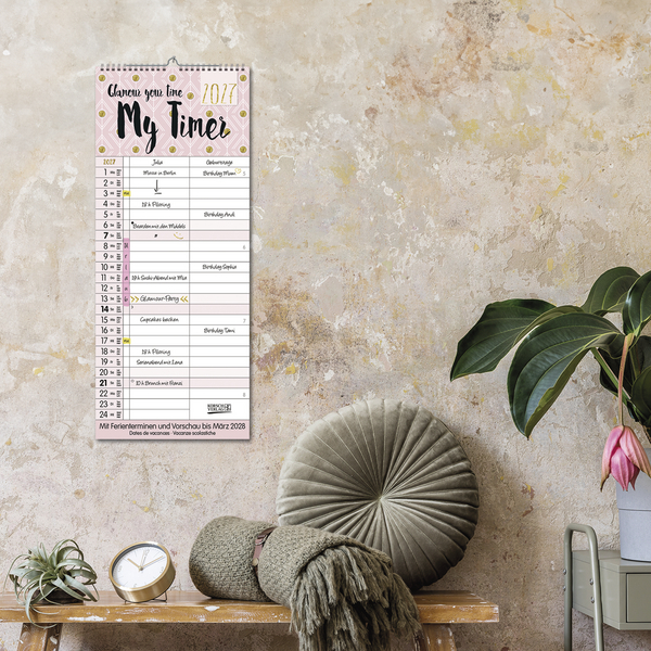 Weitere Ansicht: My Timer - Glamour your Time 2027