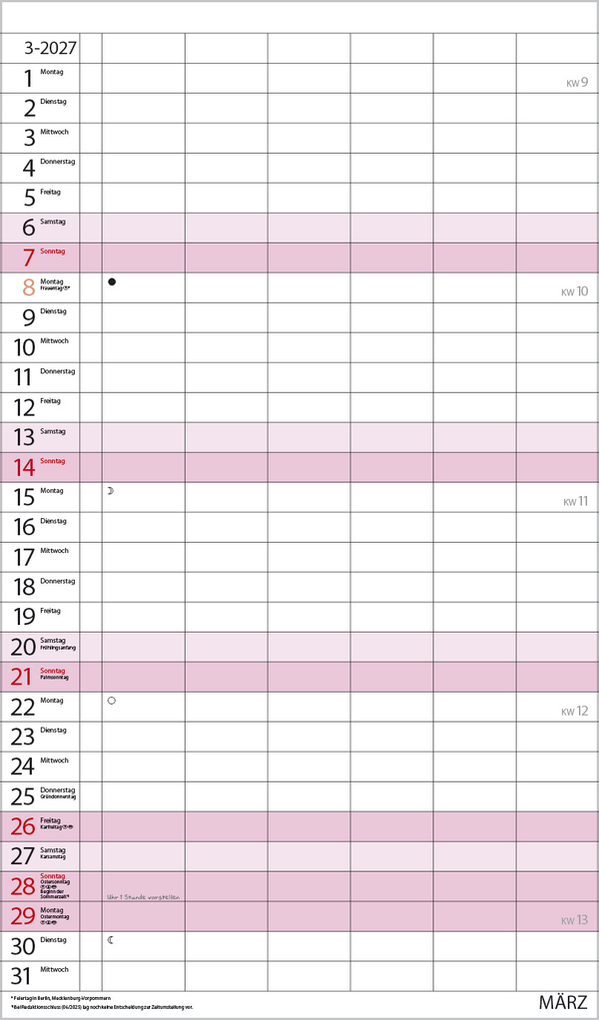Weitere Ansicht: XL Familienplaner 2027