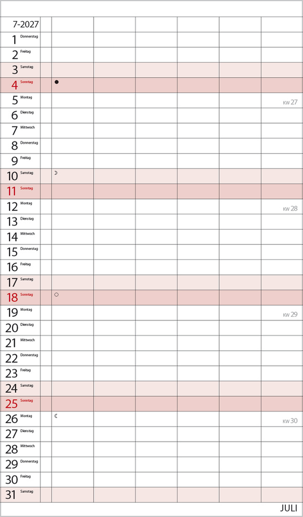 Weitere Ansicht: XL Familienplaner 2027