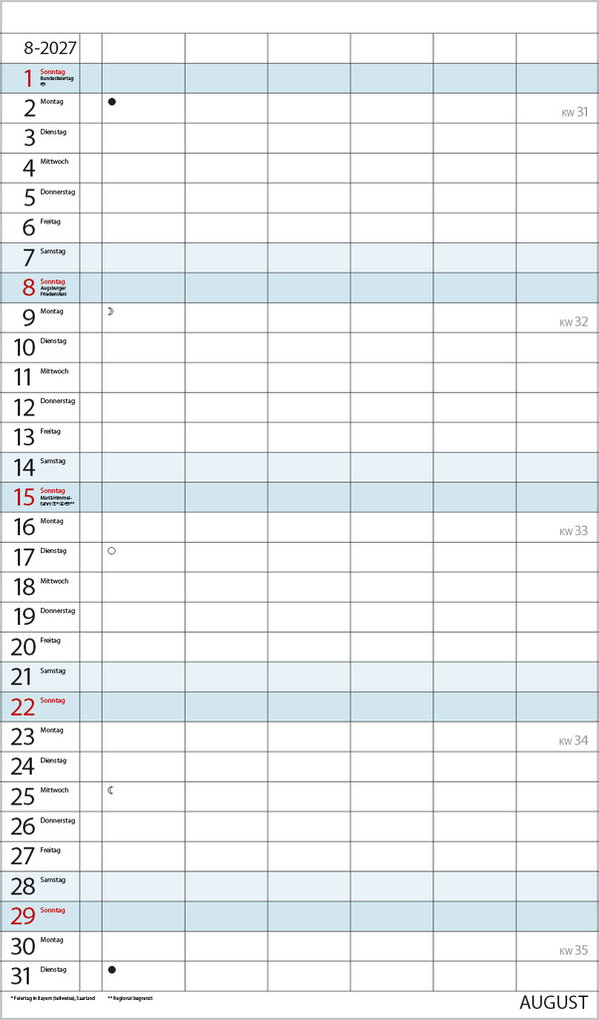Weitere Ansicht: XL Familienplaner 2027