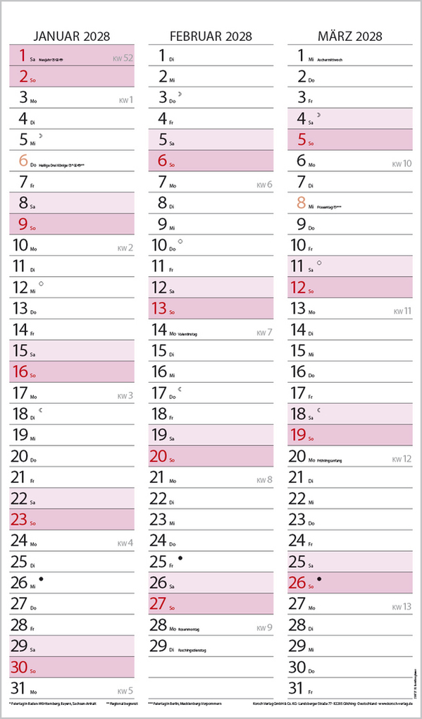 Weitere Ansicht: XL Familienplaner 2027