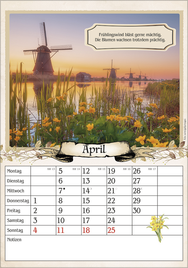 Weitere Ansicht: Kalender für Rentner 2027