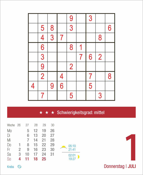 Weitere Ansicht: Sudoku 2027