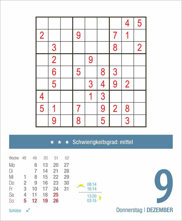 Weitere Ansicht: Sudoku 2027