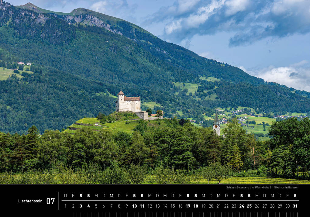 Weitere Ansicht: Liechtenstein Premiumkalender 2027