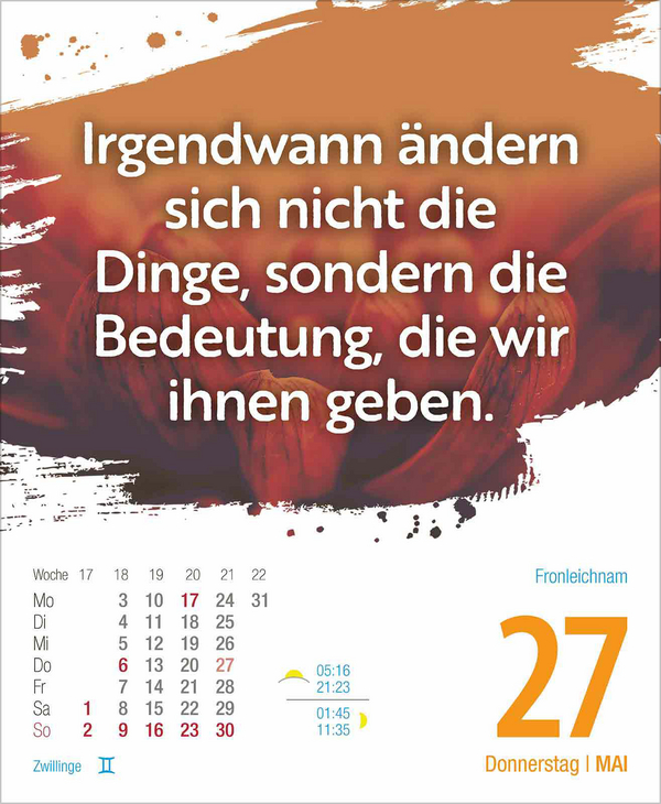 Weitere Ansicht: Glückskalender 2027
