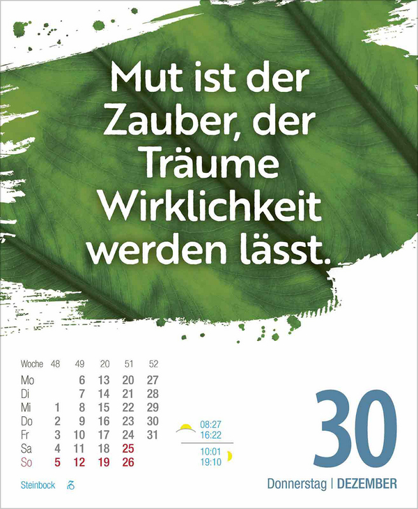 Weitere Ansicht: Glückskalender 2027