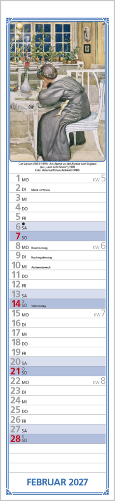 Weitere Ansicht: Hildes Küchenplaner 2027 | Carl Larsson