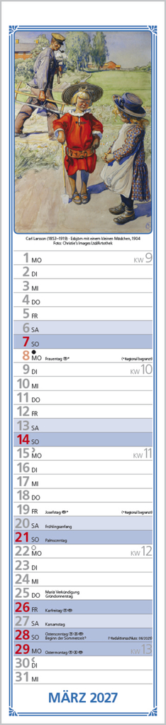Weitere Ansicht: Hildes Küchenplaner 2027 | Carl Larsson
