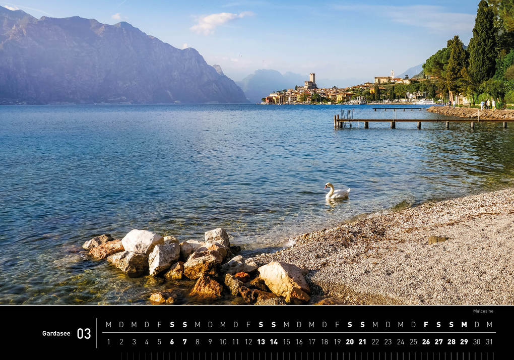 Weitere Ansicht: Gardasee Premiumkalender 2027 | Alexander Pichler