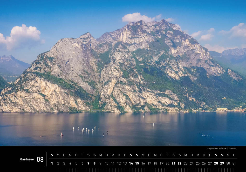 Weitere Ansicht: Gardasee Premiumkalender 2027 | Alexander Pichler