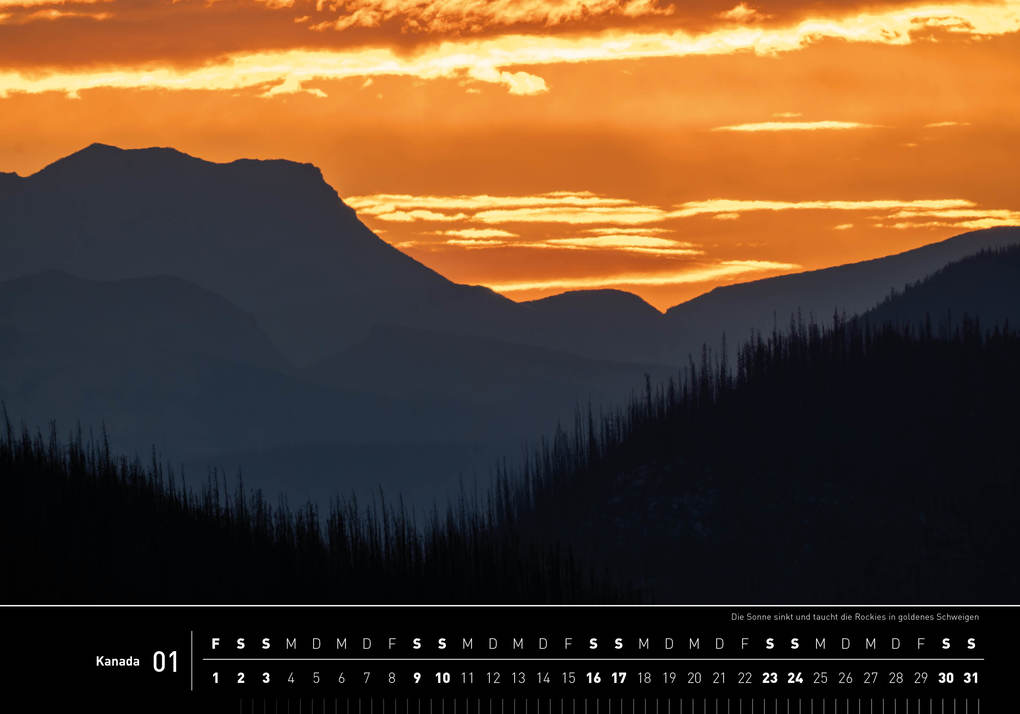 Weitere Ansicht: Kanada Premiumkalender 2027