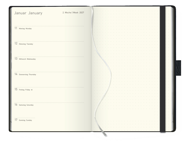 Weitere Ansicht: Terminkalender Times Big18 Balaton schwarz 18 Monate 2027/2028