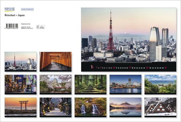 Weitere Ansicht: Reiselust Japan 2027