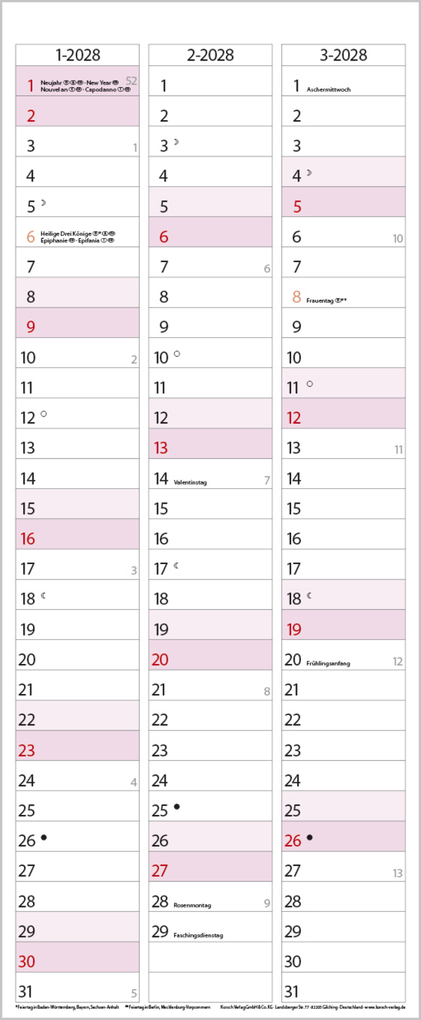 Weitere Ansicht: Auf Samtpfoten durch's Jahr 2027