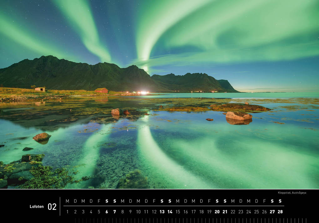 Weitere Ansicht: Lofoten Premiumkalender 2027