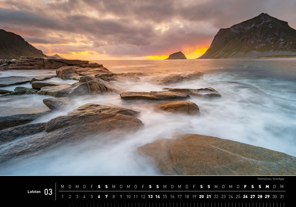 Weitere Ansicht: Lofoten Premiumkalender 2027