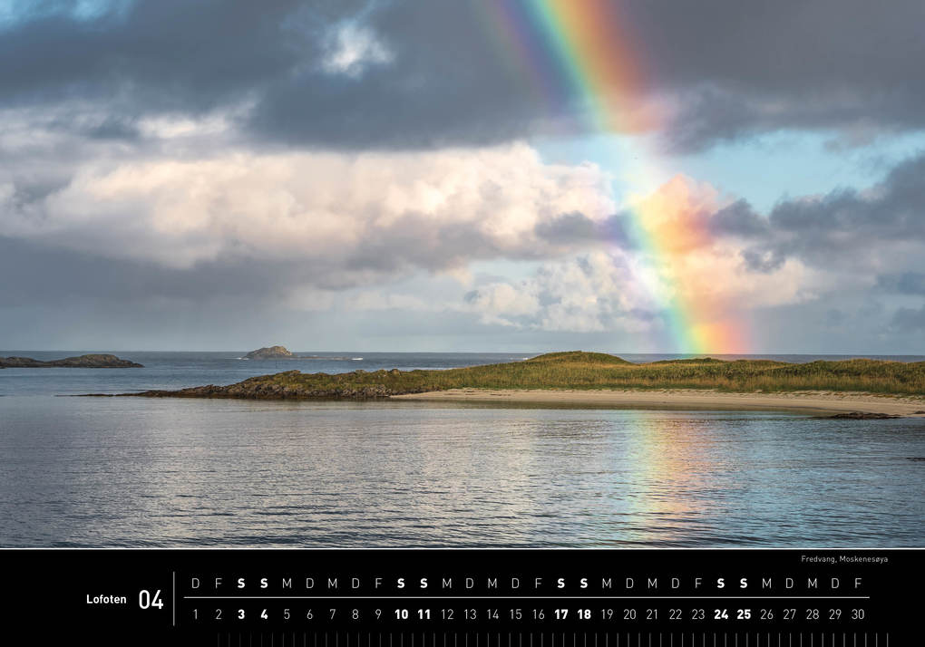 Weitere Ansicht: Lofoten Premiumkalender 2027
