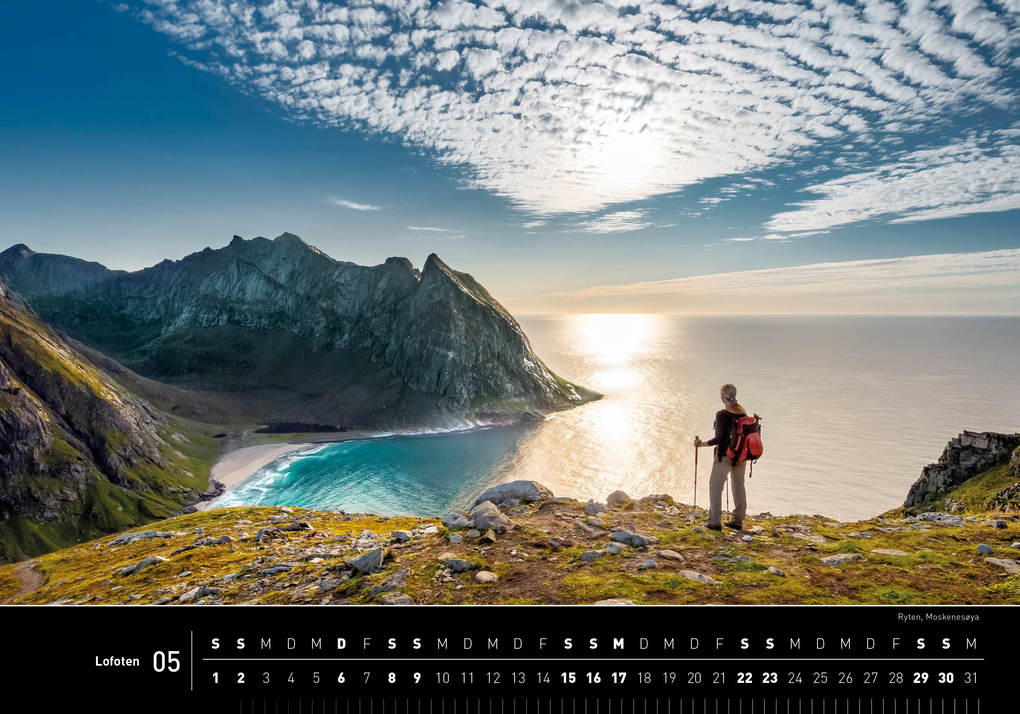 Weitere Ansicht: Lofoten Premiumkalender 2027