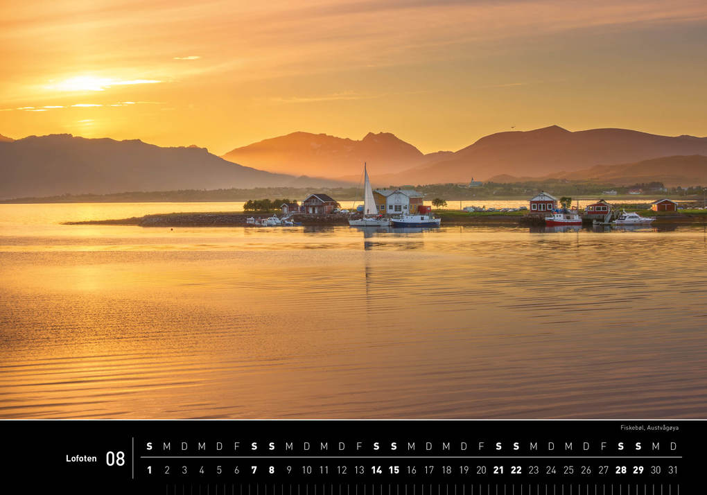 Weitere Ansicht: Lofoten Premiumkalender 2027