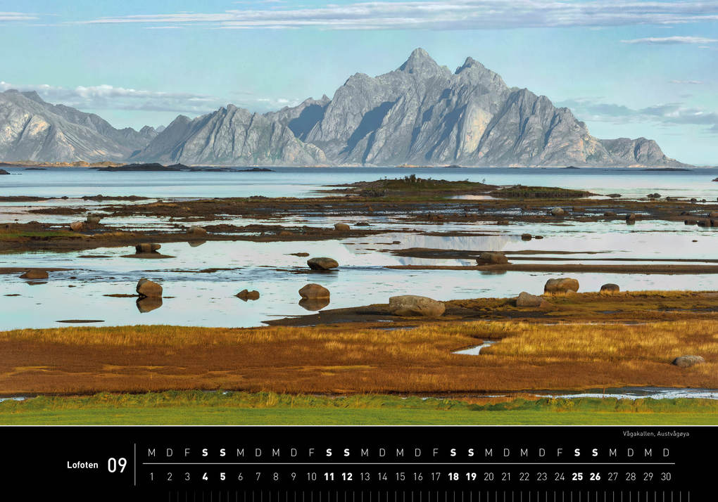 Weitere Ansicht: Lofoten Premiumkalender 2027