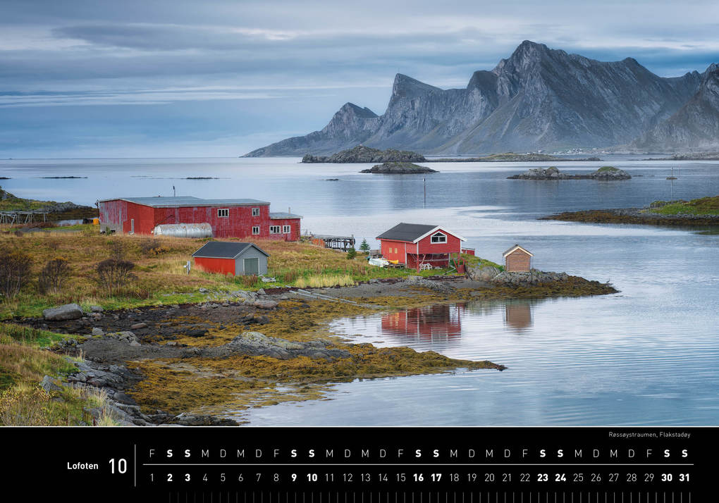 Weitere Ansicht: Lofoten Premiumkalender 2027