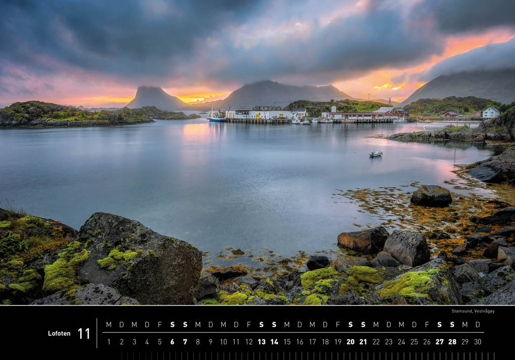 Weitere Ansicht: Lofoten Premiumkalender 2027