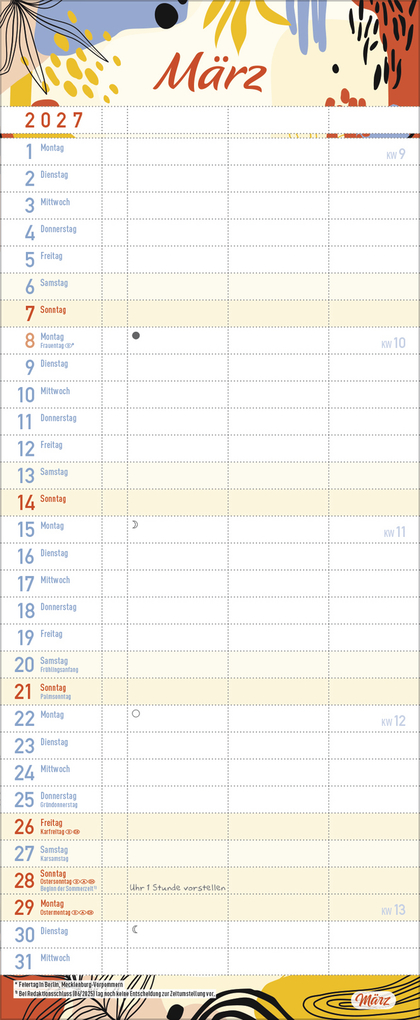 Weitere Ansicht: Einfach planen 2027
