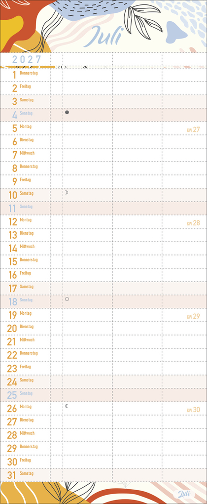 Weitere Ansicht: Einfach planen 2027