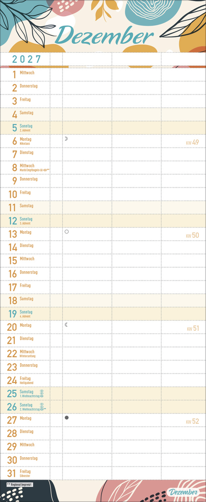 Weitere Ansicht: Einfach planen 2027