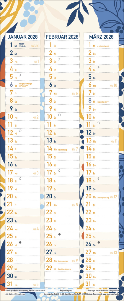 Weitere Ansicht: Einfach planen 2027